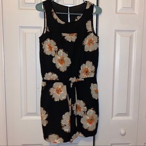 black floral romper